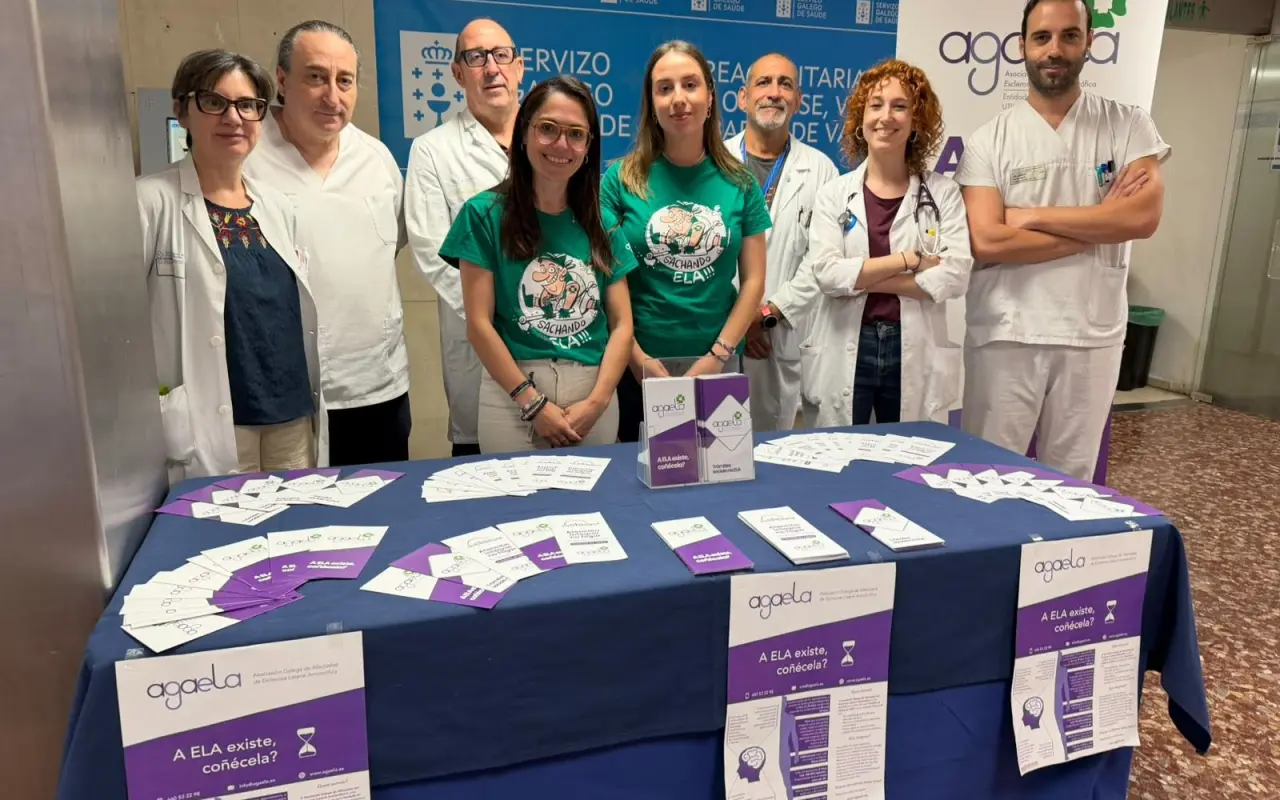 Un banco de apoyo para que las personas con ELA puedan seguir comunicándose