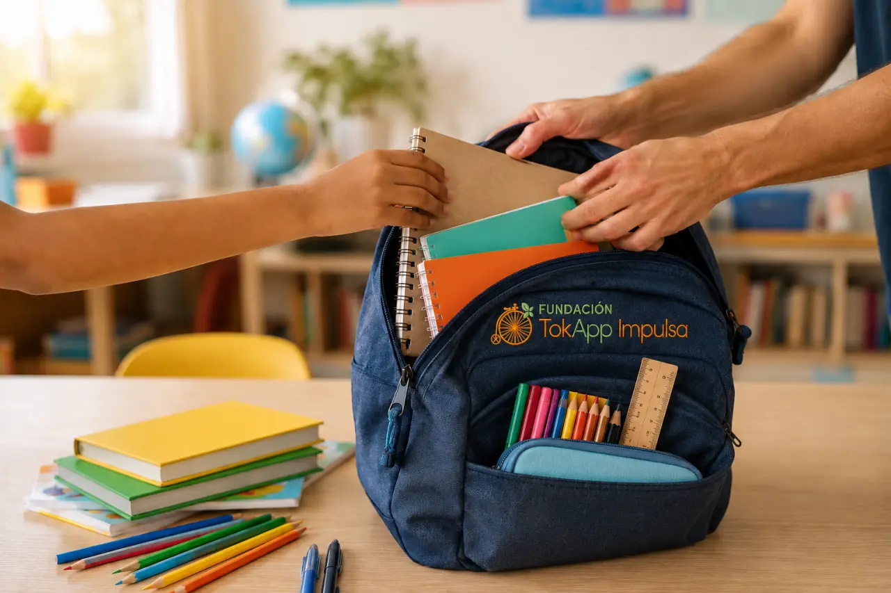 100 mochilas, 100 futuros: que ningún niño se quede atrás