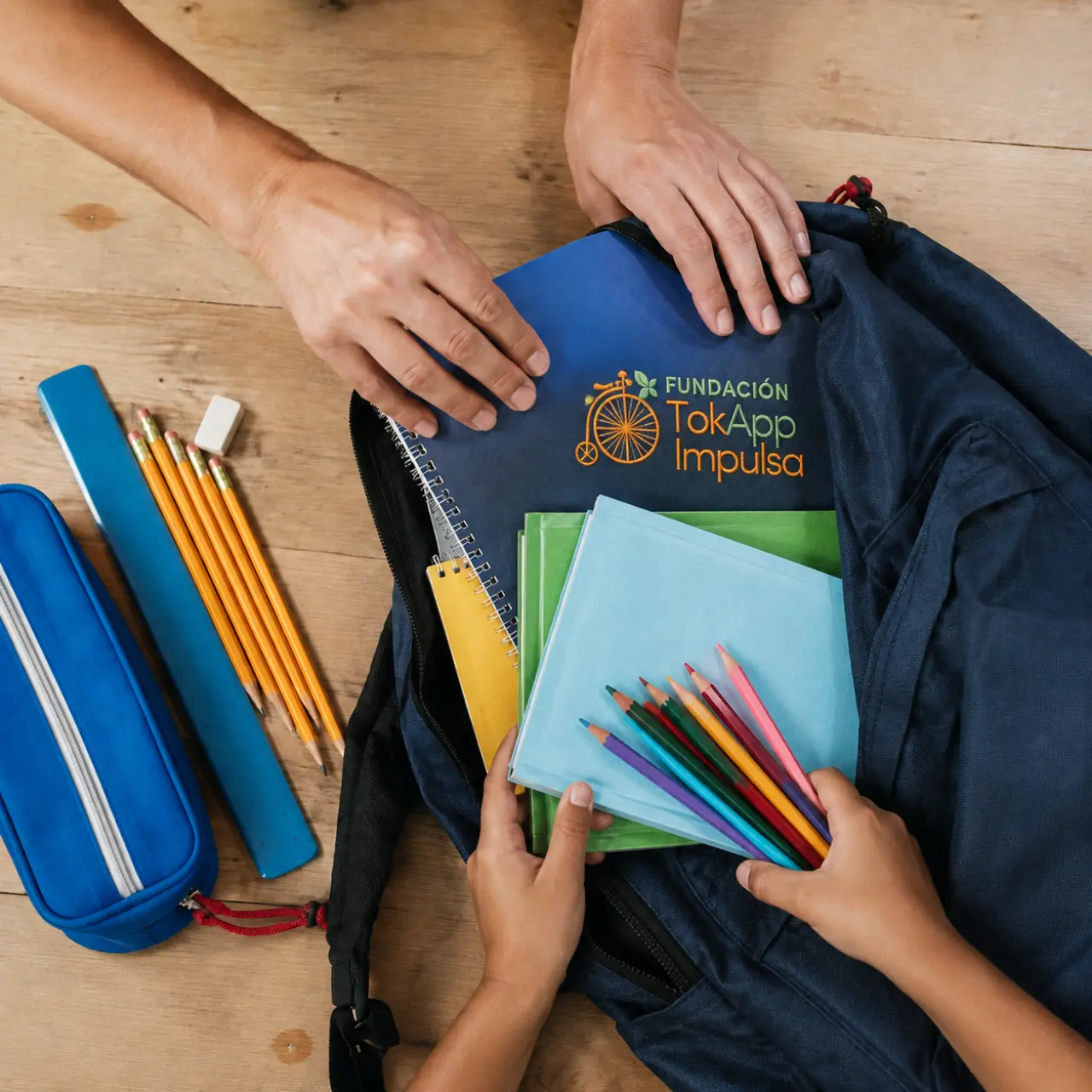 100 mochilas, 100 futuros: que ningún niño se quede atrás
