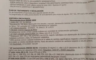 Ayuda a Marcelo con su Sarcoma de Ewing