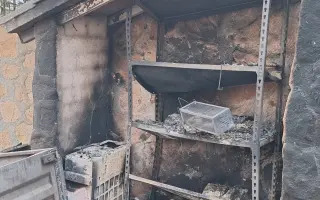 AYUDA A FAMILIA GRAVEMENTE AFECTADA POR INCENDIO NAVAS DEL REY