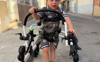 Enai necesita su andador. Ayúdanos a que no se lo retiren.