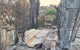 AYUDA A FAMILIA GRAVEMENTE AFECTADA POR INCENDIO NAVAS DEL REY