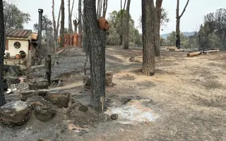 Ayuda a la Finca de Fausto tras los incendios