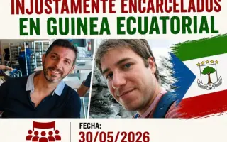 Ayudemos a Javier y David: trabajadores presos en Guinea