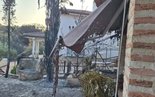AYUDA A FAMILIA GRAVEMENTE AFECTADA POR INCENDIO NAVAS DEL REY