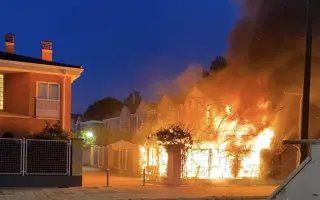 Un incendio nos dejó con vida... pero nos arrebató todo lo demás