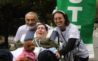 Un banco de apoyo para que las personas con ELA puedan seguir comunicándose
