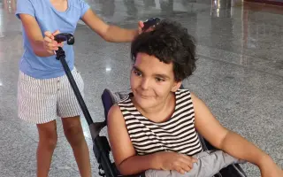 Un billete solidario para 5 niños saharauis con necesidades especiales