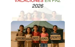 Un billete solidario para 5 niños saharauis con necesidades especiales
