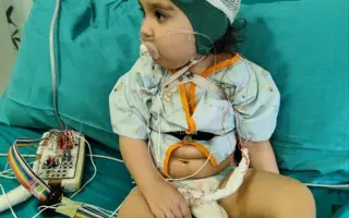 Amaia tiene 3 años. Y Una enfermedad ultra rara no ha borrado su sonrisa