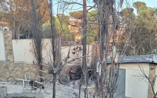 AYUDA A FAMILIA GRAVEMENTE AFECTADA POR INCENDIO NAVAS DEL REY