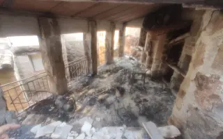 AYUDA A FAMILIA GRAVEMENTE AFECTADA POR INCENDIO NAVAS DEL REY