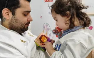 Amaia tiene 3 años. Y Una enfermedad ultra rara no ha borrado su sonrisa